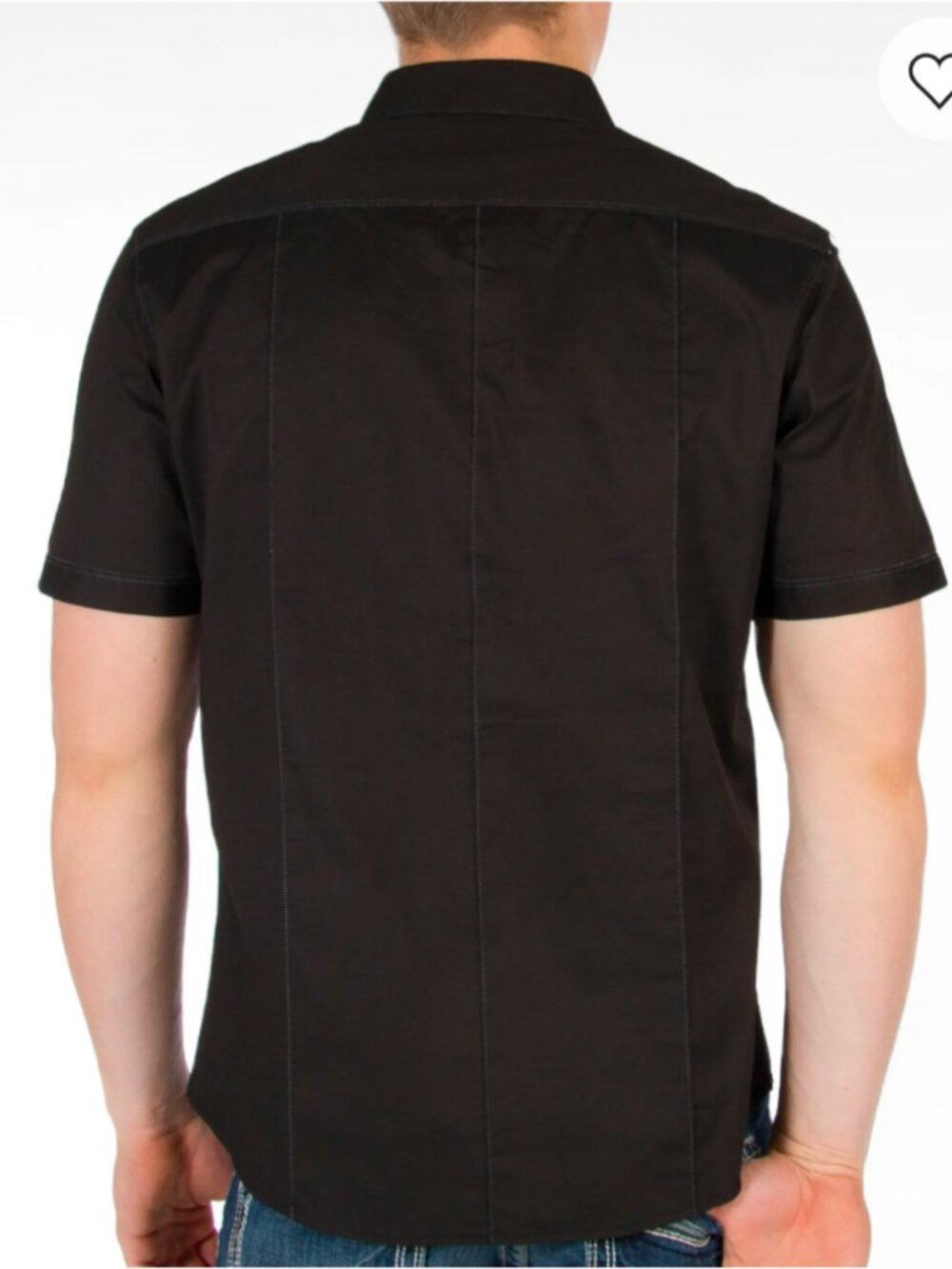 NWT: MENS 7 DIAMONDS "AMERICAN BAND" SHORT SLEEVE SHIRT - SIZE S - Picture 9 of 9